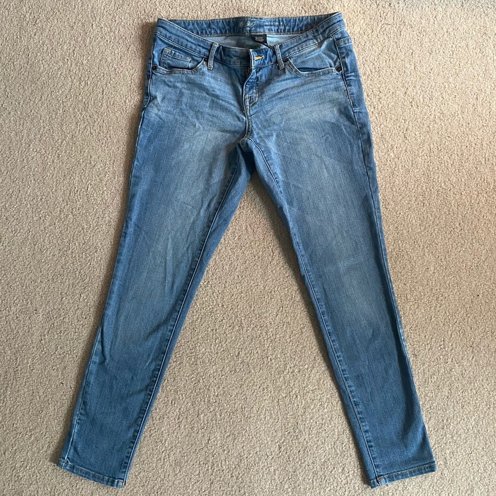 target jeans ! Slightly cropped but barely